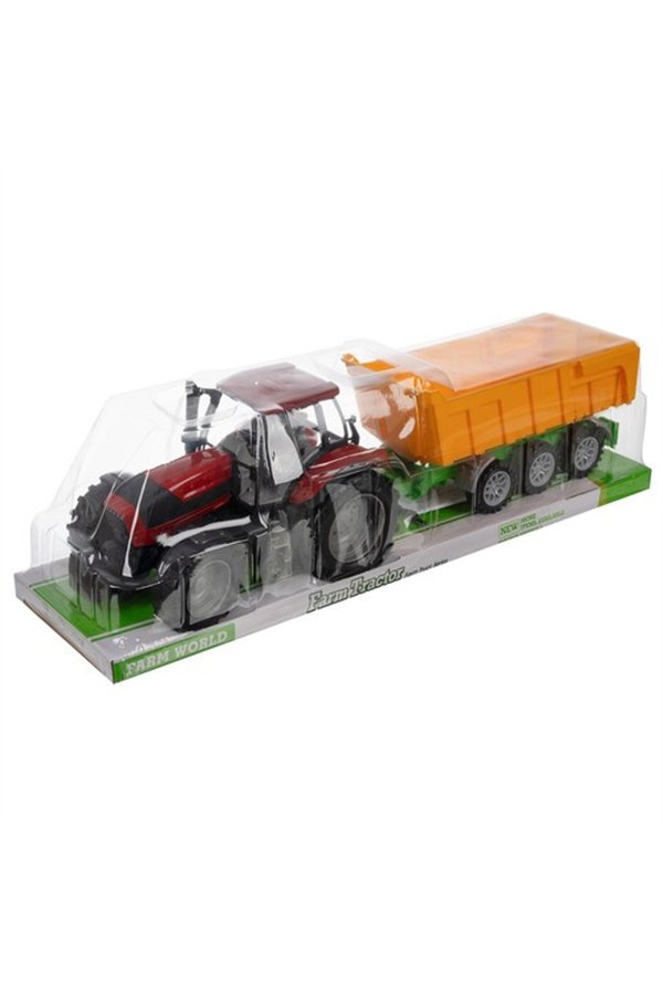 Farm - tractor with trailer 24711
