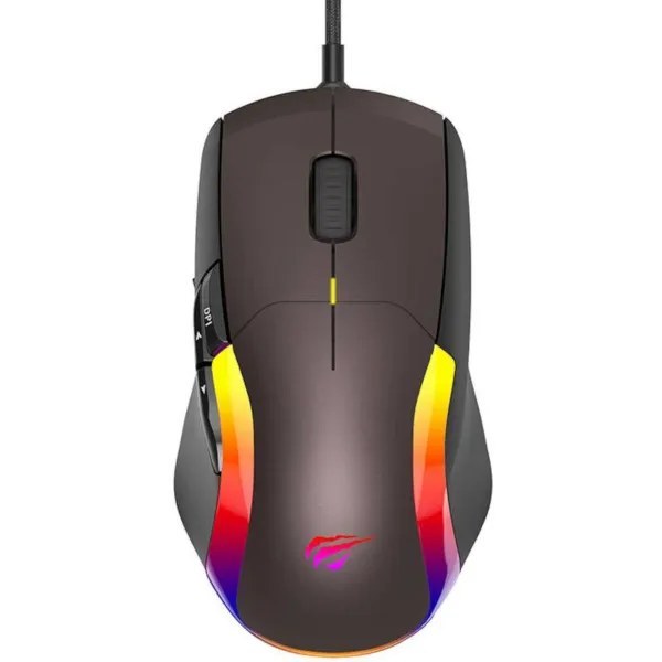 Žaidimų pelė Havit MS959S Juoda Raštuotas