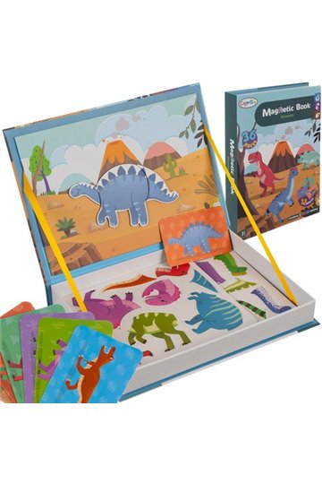 Magnētiskā puzle - dinozauri 24730