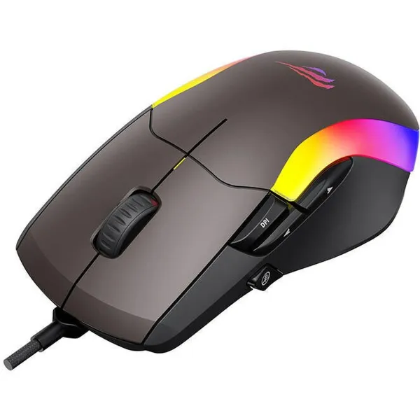 Žaidimų pelė Havit MS959S Juoda Raštuotas