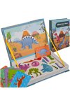 Magnetic puzzle - dinosaurs 24730