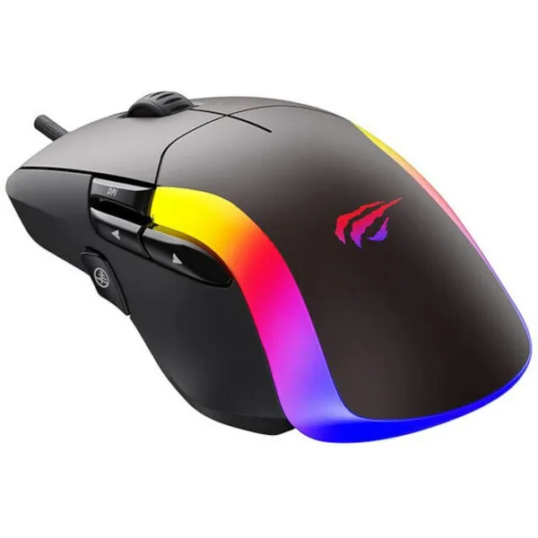 Žaidimų pelė Havit MS959S Juoda Raštuotas