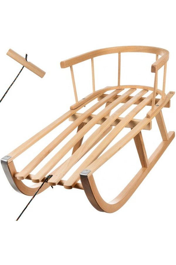 Wooden sled Kruzzel 25217