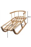 Wooden sled Kruzzel 25217