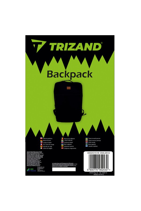 Backpack Travel bag backpack Trizand 24310
