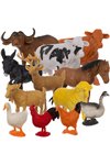 Farm Animals - Kruzzel Figurine Set