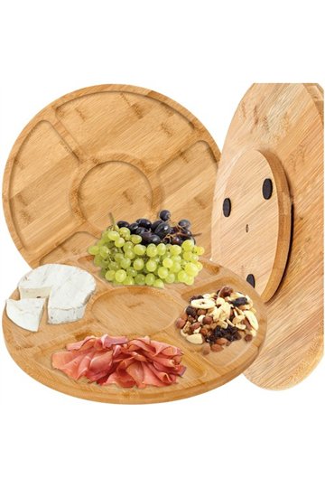 Bamboo rotating board Ruhhy 24290