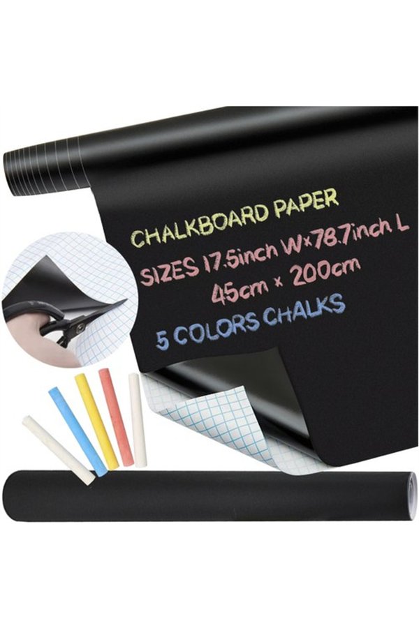 Self-adhesive chalk board 23456