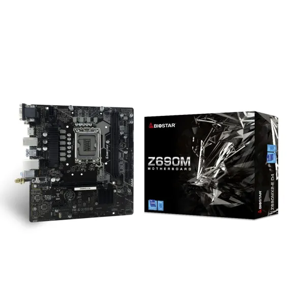 Pagrindinė plokštė Biostar Z690MX2-E D4 INTEL Z690 LGA 1700