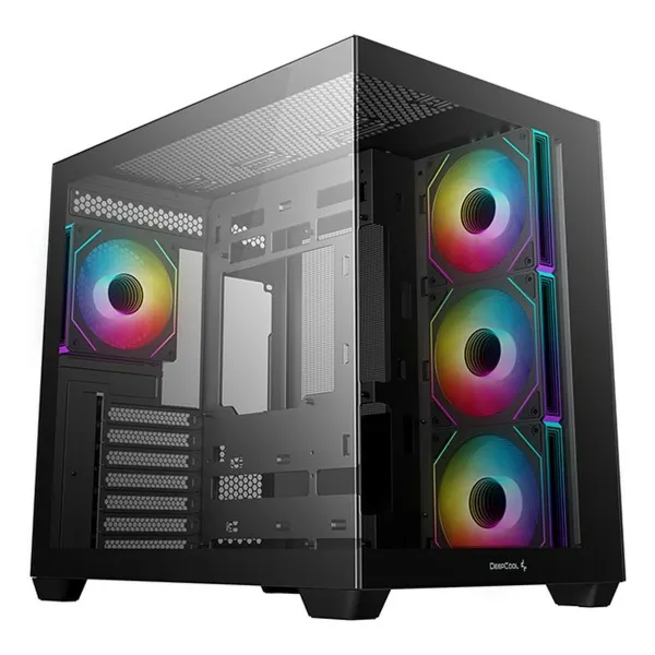 ATX semi-tornikotelo DEEPCOOL R-CG530-BKADA4-G-1 Musta Monivärinen