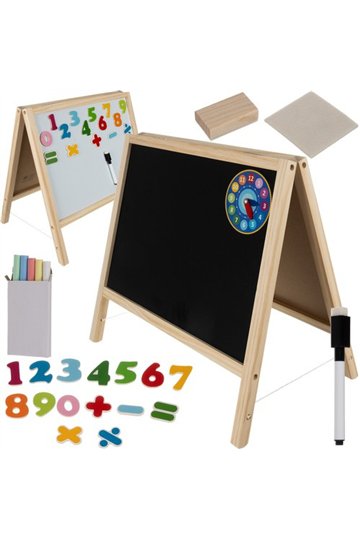 Magnetic chalk board 40x40 cm 25571