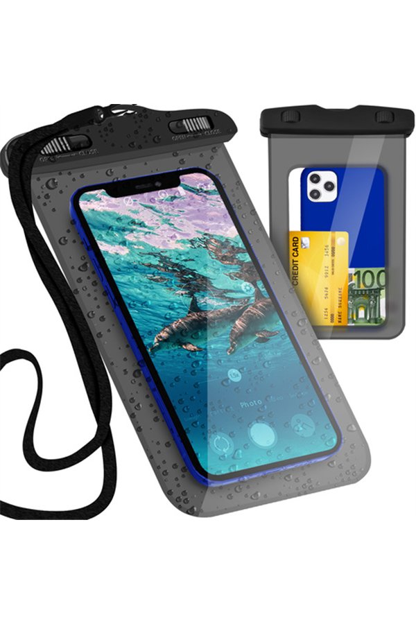 Waterproof Phone Case - Black 23414