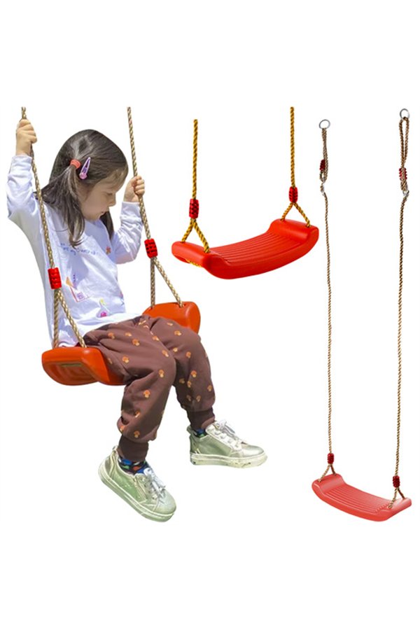 Plastmasas šūpoles - sarkanas 23555