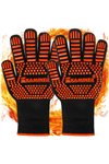 Heat-resistant grill gloves 25416