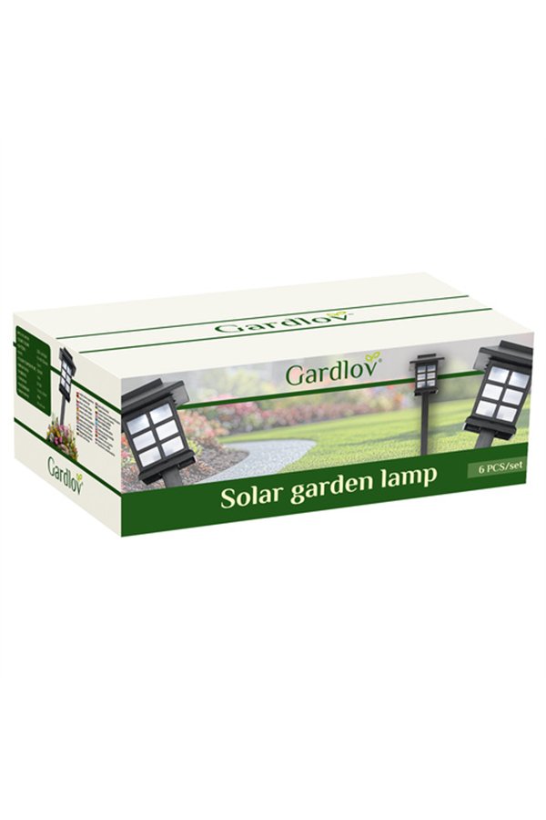 Gardlov 25421 aurinkoenergialla toimiva puutarhavalaisin