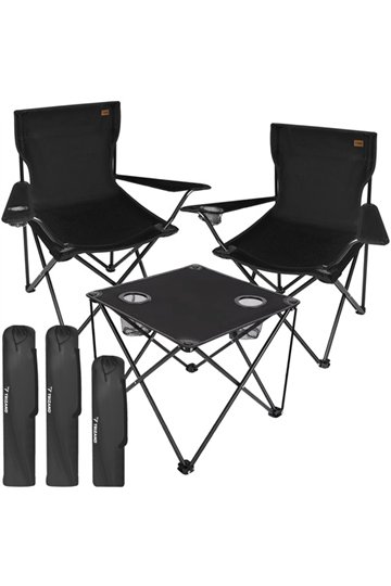 Fishing table + two chairs 25468