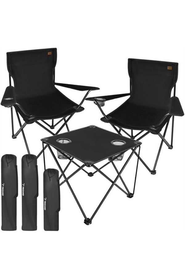 Fishing table + two chairs 25468