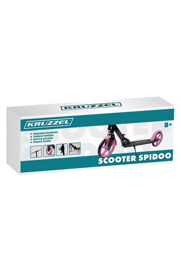 Spidoo scooter pink Kruzzel 25628