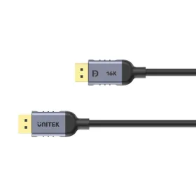 DisplayPort kabelis Unitek C1628GY01-5M Juoda Pilka 5 m