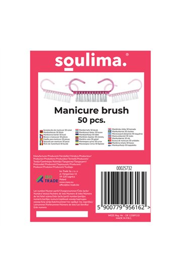 Manicure brush - 50pcs Soulima 25732