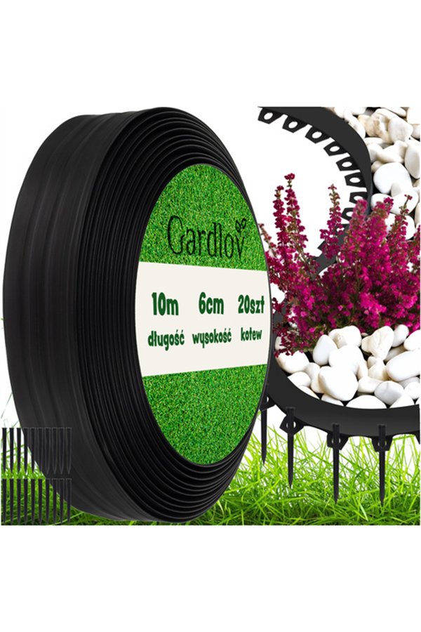 Garden border 6cm - 10m Gardlov 24562