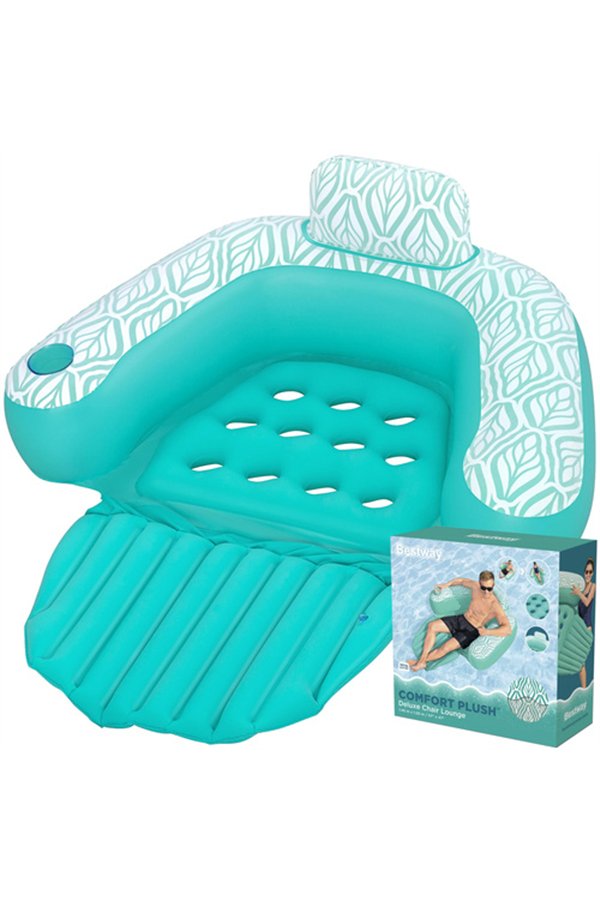 Täytettävä uimatuoli Bestway Comfort Plush 145 x 120 cm