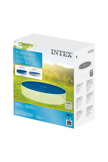 Baseina pārsegumi Intex 366 cm Solārais Apaļš