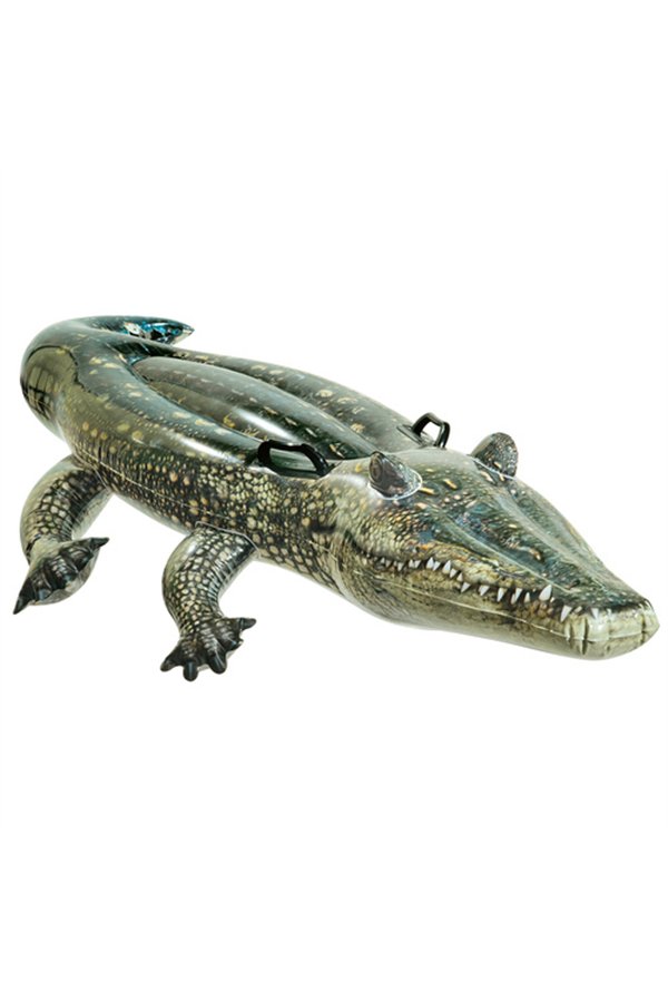 Piepūšamā Baseina Figūra Intex Siva _227926 Krokodils