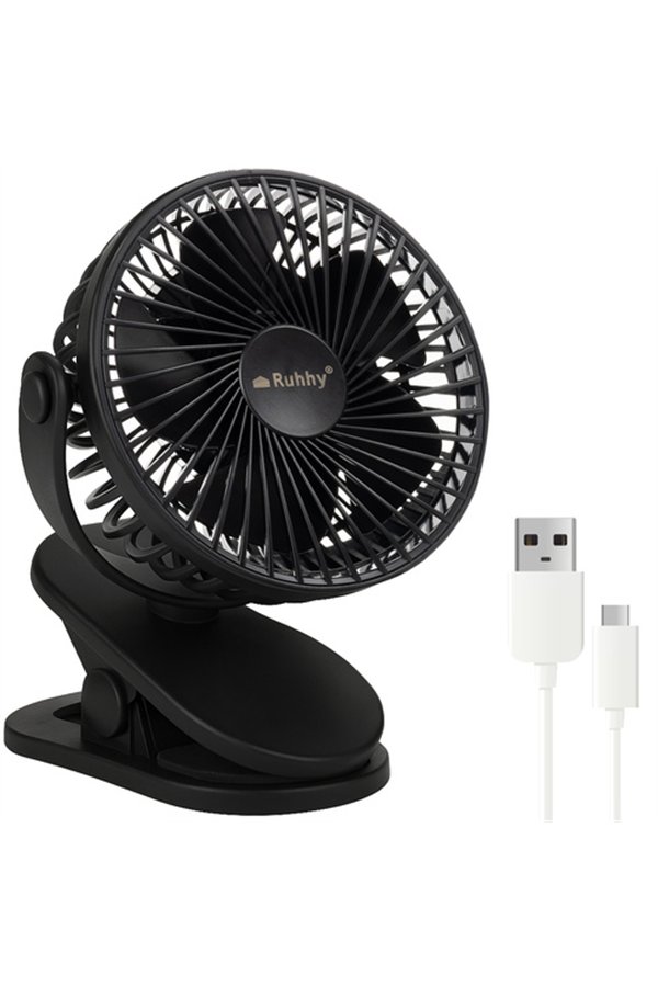 Black cordless fan Ruhhy 25567