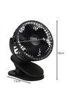 Black cordless fan Ruhhy 25567