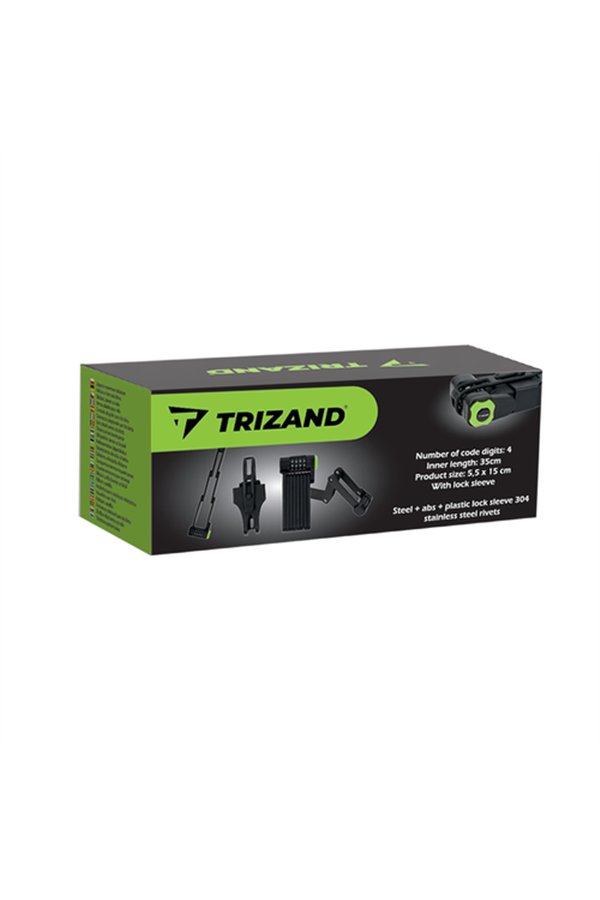 Trizand 25733 Folding Bike Lock