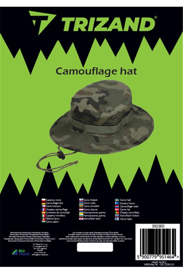 Trizand camo hat 23833