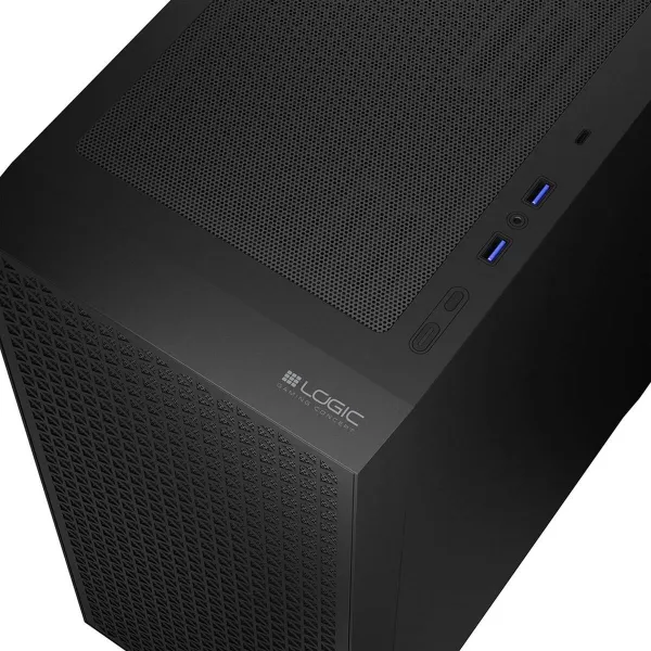 ATX Semi-tower Korpus Logic AT-DART-PRO-SOLI-10 Must