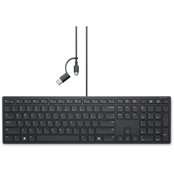 Klaviatūra Dell KB525C Juoda QWERTY