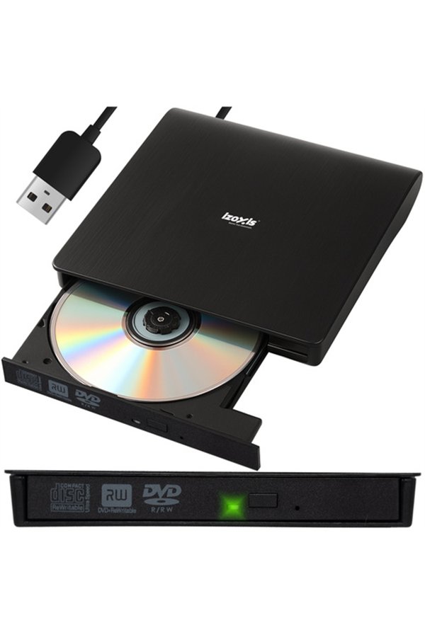 External drive + CD/DVD burner Izoxis 26083