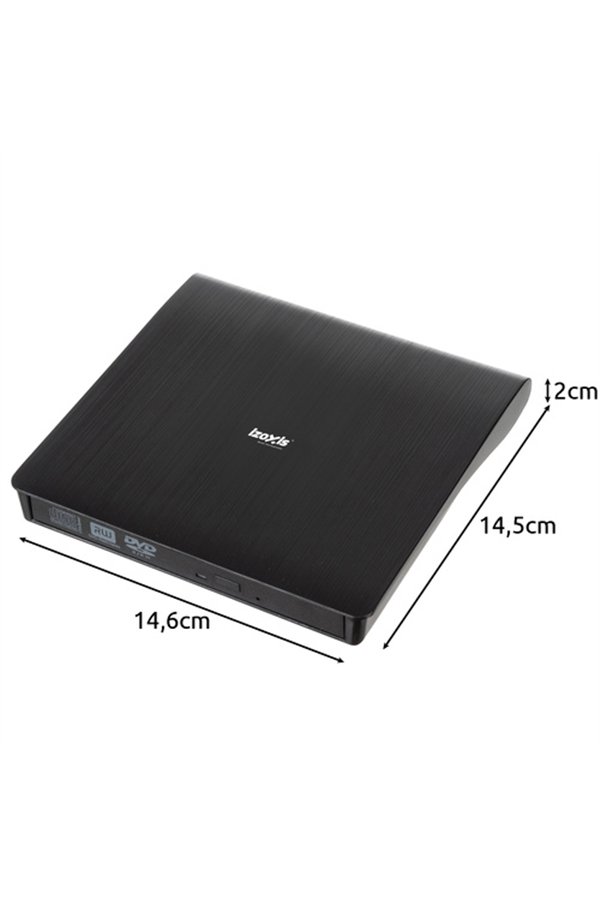 External drive + CD/DVD burner Izoxis 26083
