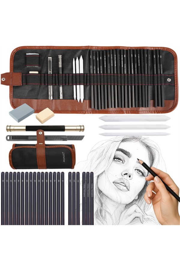 Sketching set 29pcs Maaleo 26134