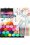 Crochet set 113pcs Maaleo 25885