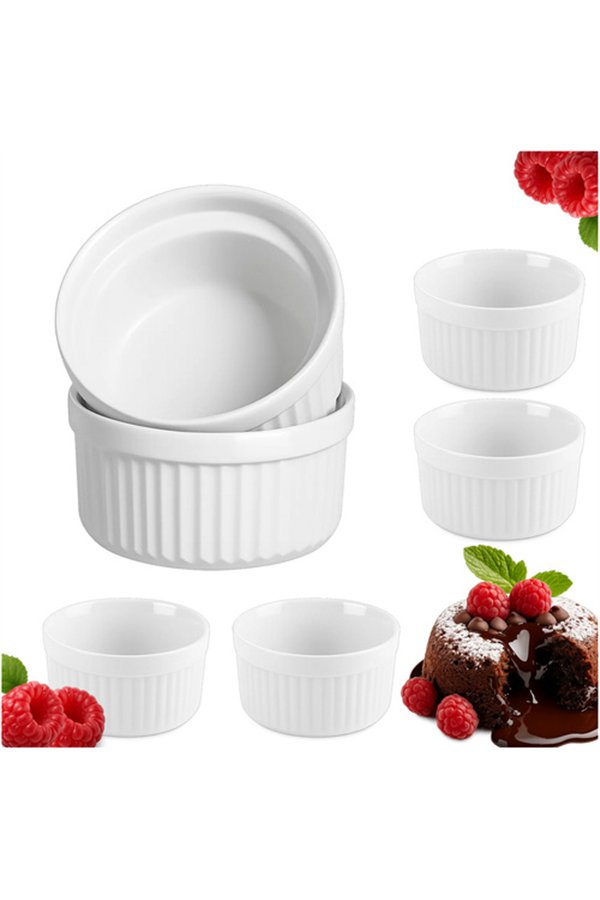 Ramekin - ovenproof dish 6 pcs. Ruhhy 25705