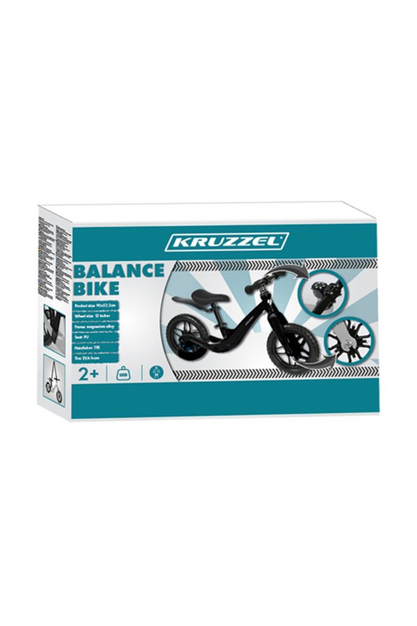 Balansinis dviratis, juodas, Kruzzel 25767