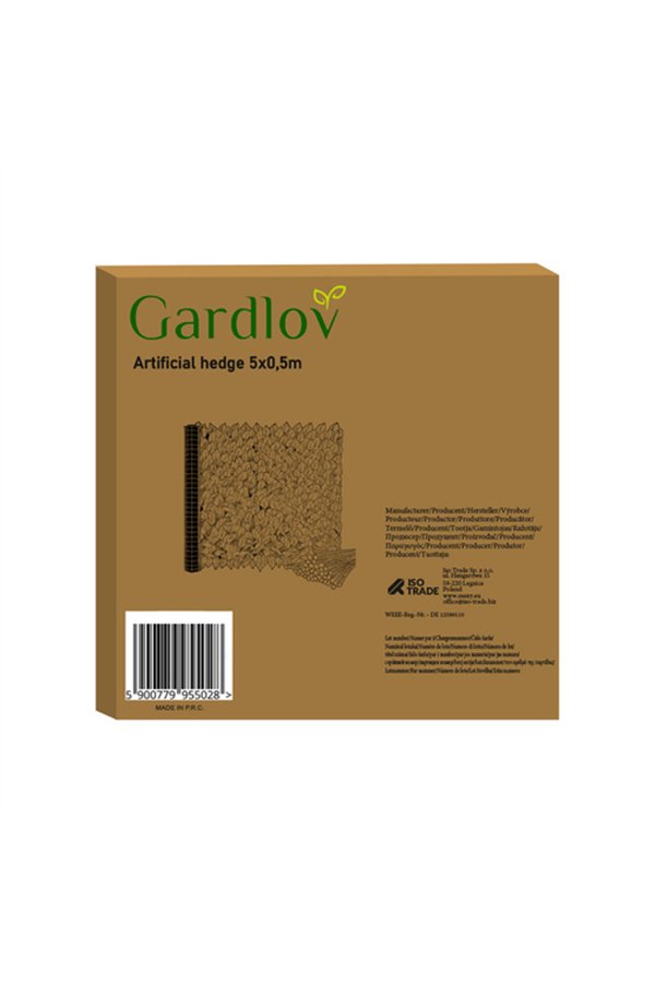 Artificial hedge for balcony 5x0.5m Gardlov 25342
