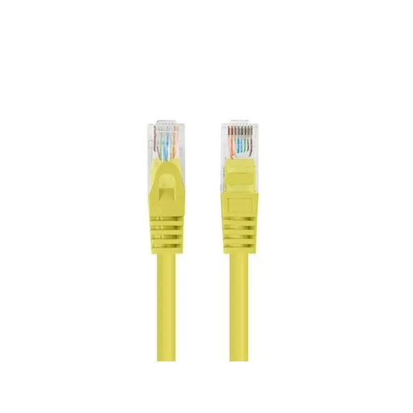 Жесткий сетевой кабель UTP кат. 6 Lanberg PCU6-20CC-0150-Y Жёлтый 1,5 m