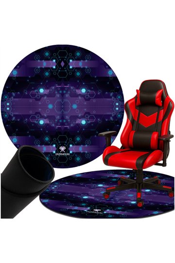 Gaming mat under the chair round Dunmoon 25956