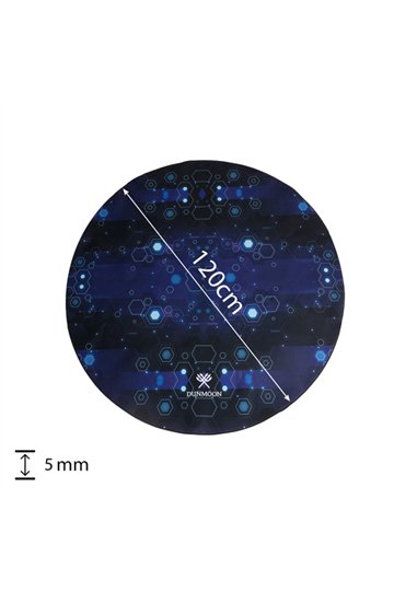 Gaming mat under the chair round Dunmoon 25956