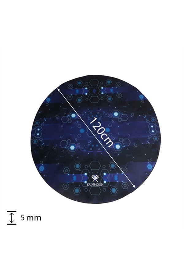 Gaming mat under the chair round Dunmoon 25956