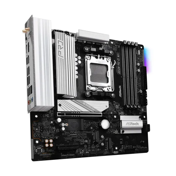 Pagrindinė plokštė ASRock B850M Pro RS WiFi Intel Wi-Fi 6 AMD AM5