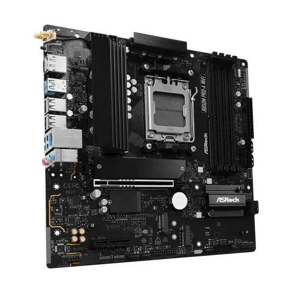 Pagrindinė plokštė ASRock B850M Pro-A WiFi Intel Wi-Fi 6 AMD AM5