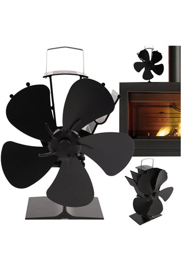 Kaminer 26206 5-blade fireplace fan