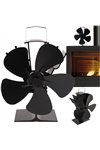 Kaminer 26206 5 lāpstiņu kamīna ventilators