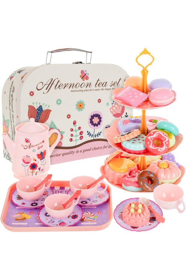 Children&39s tea set in a suitcase 26367